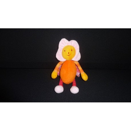 DOUDOU ABEILLE PELUCHE LOUNA BIBI FLEUR MOULIN ROTY