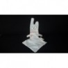 DOUDOU LAPIN AVEC MOUCHOIR MARESE