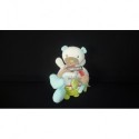 DOUDOU OURS PELUCHE ACTIVITES D'EVEIL POMMETTE