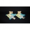 DOUDOU OURS LOT DE 2 BABY'NAT
