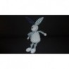DOUDOU LAPIN PELUCHE MONOPRIX