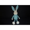 DOUDOU LAPIN PELUCHE KLORANE