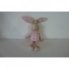 DOUDOU LAPIN PELUCHE KLORANE