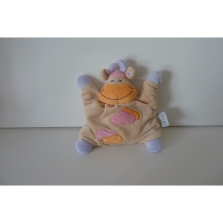 DOUDOU VACHE SEMI PLAT NATTOU