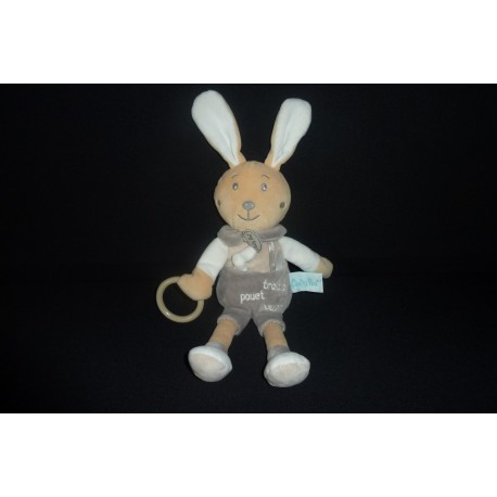 DOUDOU LAPIN PERLIM PANTIN D'ACTIVITES BABY'NAT