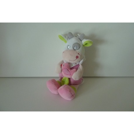 DOUDOU VACHE MUSICAL MOTS D'ENFANTS