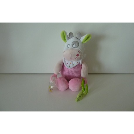 DOUDOU VACHE PELUCHE MOTS D'ENFANTS