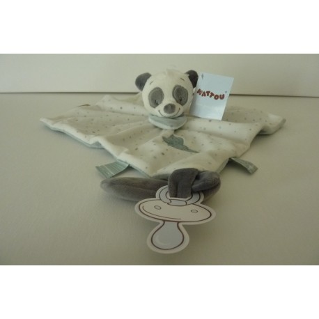 DOUDOU PANDA LOULOU COLLECTION LEA, LOULOU ET HIPPOLYTE NATTOU