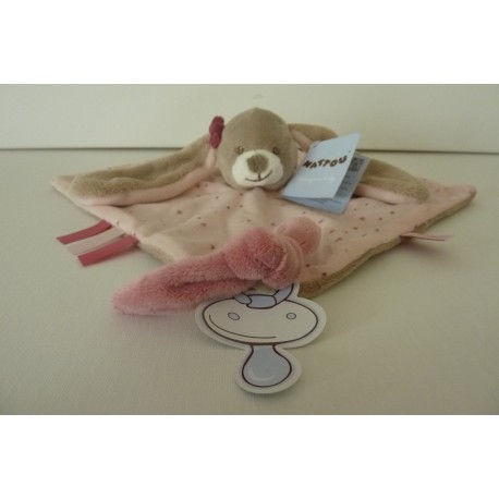 DOUDOU LAPIN COLLECTION NINA JADE ET LILI NATTOU