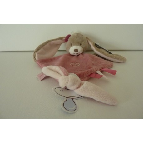 DOUDOU LAPIN COLLECTION NINA JADE ET LILI NATTOU