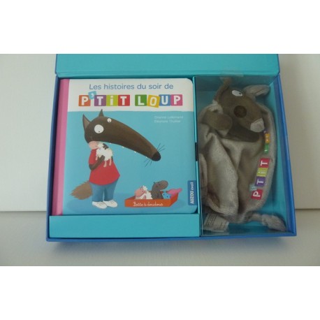 DOUDOU P'TIT LOUP MON COFFRET DOUDOU AUZOU EVEIL
