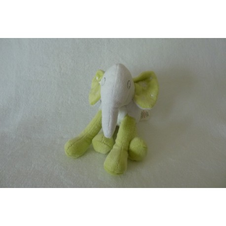 DOUDOU ELEPHANT PELUCHE GRAIN DE BLE