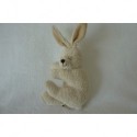 DOUDOU LAPIN DORMEUR PELUCHE LES PETITES MARIE