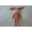 DOUDOU LAPIN PELUCHE KLORANE