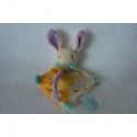 DOUDOU LAPIN MINI DOUDOU ATTACHE TETINE SUPER TETINE BABY'NAT