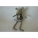 DOUDOU SOURIS PELUCHE COLLECTION LES FRIPONS HISTOIRE D'OURS