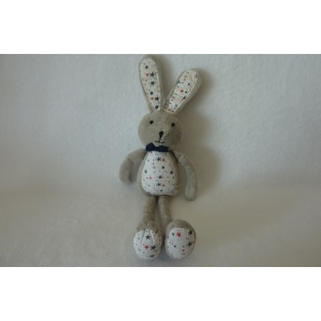 DOUDOU LAPIN PELUCHE MONOPRIX