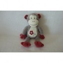 DOUDOU SINGE PELUCHE ARTHUR ET LOLA