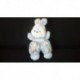 DOUDOU LAPIN PELUCHE VINTAGE NOUNOURS