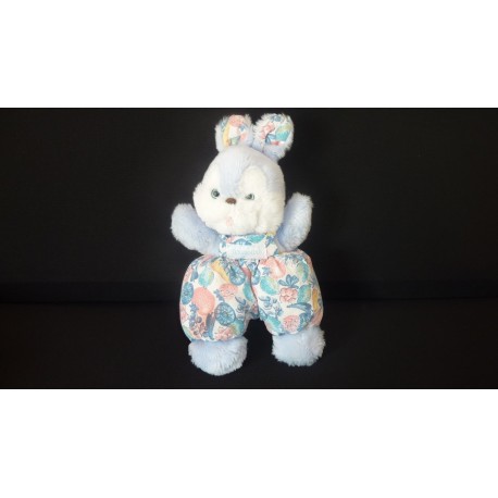 DOUDOU LAPIN PELUCHE VINTAGE NOUNOURS