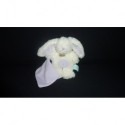 DOUDOU LAPIN PELUCHE AVEC MOUCHOIR BABY'NAT