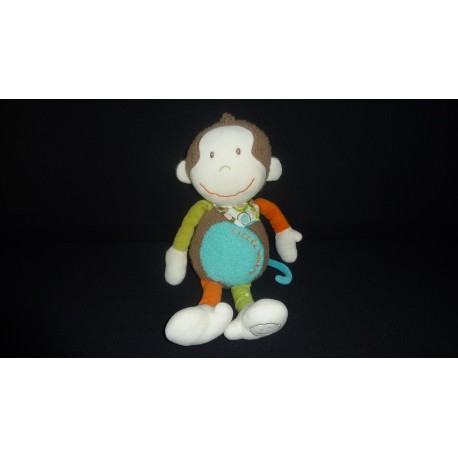 DOUDOU SINGE PELUCHE LITTLE MONKEY BABYSUN