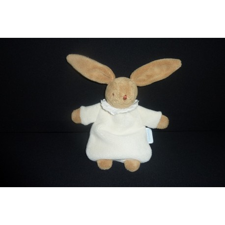 DOUDOU LAPIN SEMI PLAT TROUSSELIER