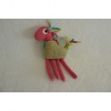 DOUDOU GIRAFE SEMI PLAT CATIMINI