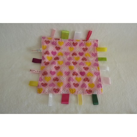 DOUDOU CARRE PLAT DOTTY FISH