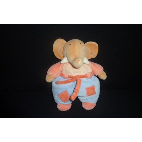 DOUDOU ELEPHANT PELUCHE NOUNOURS