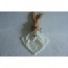 DOUDOU LAPIN PELUCHE AVEC MOUCHOIR BABY'NAT