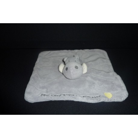 DOUDOU HIPPOPOTAME PLAT OBAIBI