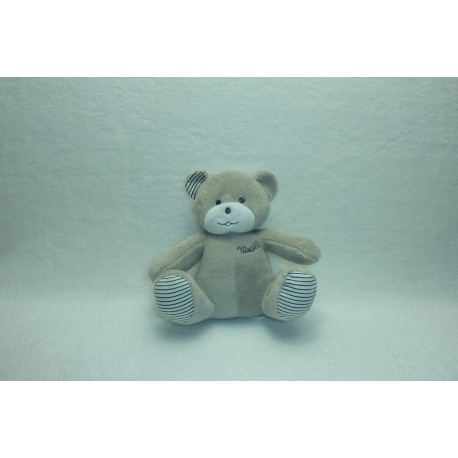 DOUDOU OURS PELUCHE MUSTELA