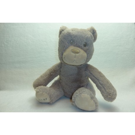 DOUDOU OURS PELUCHE OSCAR J LINE