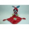 DOUDOU SOURIS MICKEY PELUCHE AVEC MOUCHOIR DEGUISE EN LAPIN DISNEY