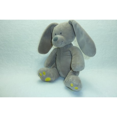 DOUDOU LAPIN PELUCHE TAUPE NICOTOY SIMBA TOYS