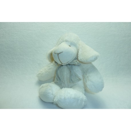 DOUDOU MOUTON PELUCHE 30 CM FAMIFLORA