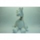 DOUDOU GIRAFE PELUCHE BLANC MATIERE BIO NEUF HAPPY HORSE