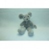 DOUDOU SOURIS PELUCHE SWEETY 30 CM GRIS HISTOIRE D'OURS