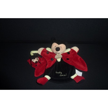 DOUDOU COCCINELLE MARIONNETTE MARIO LADY COCCI DOUDOU ET COMPAGNIE