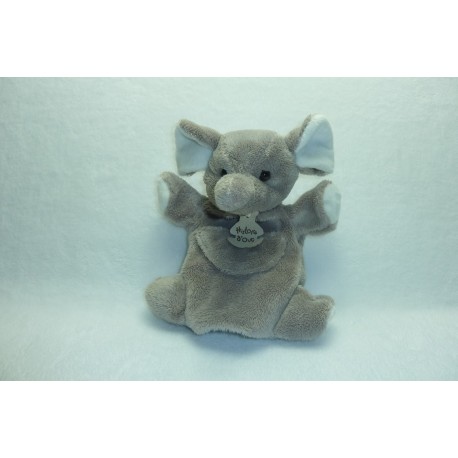 DOUDOU ELEPHANT MARIONNETTE MARIO HISTOIRE D'OURS