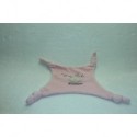 DOUDOU CARRE PLAT MON BEBE DOUCEUR ROSE GEMO