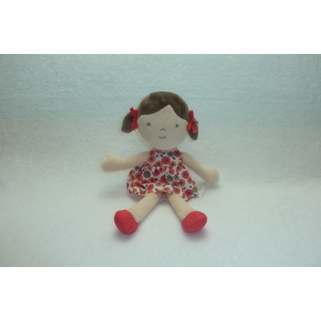 DOUDOU POUPEE PELUCHE FILLE OBAIBI