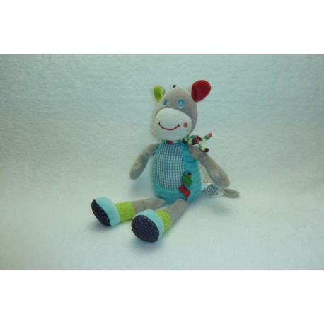 DOUDOU CHEVAL PELUCHE OUATOO BABY