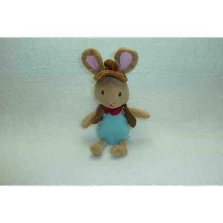 DOUDOU LAPIN PELUCHE SERGENT MAJOR