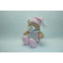 DOUDOU OURS PELUCHE COMME NEUF MES PETITS CAILLOUX