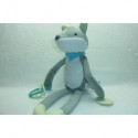 DOUDOU RENARD PELUCHE ACTIVITES EVEIL OBAIBI