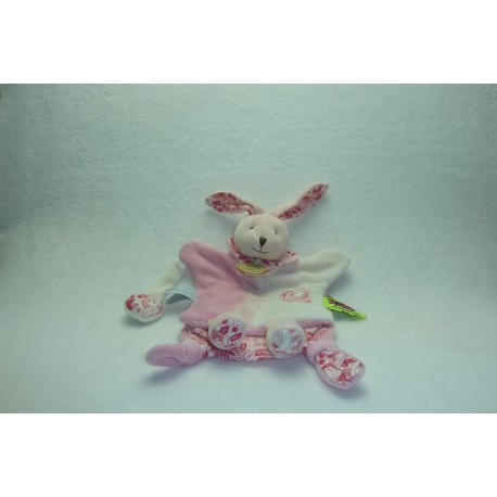 DOUDOU LAPIN TATOO MARIONNETTE DOUDOU ET COMPAGNIE