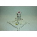 DOUDOU CHAT MARIE LES ARISTOCHATS PELUCHE AVEC MOUCHOIR DISNEY