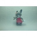DOUDOU LAPIN HOCHET TEX BABY